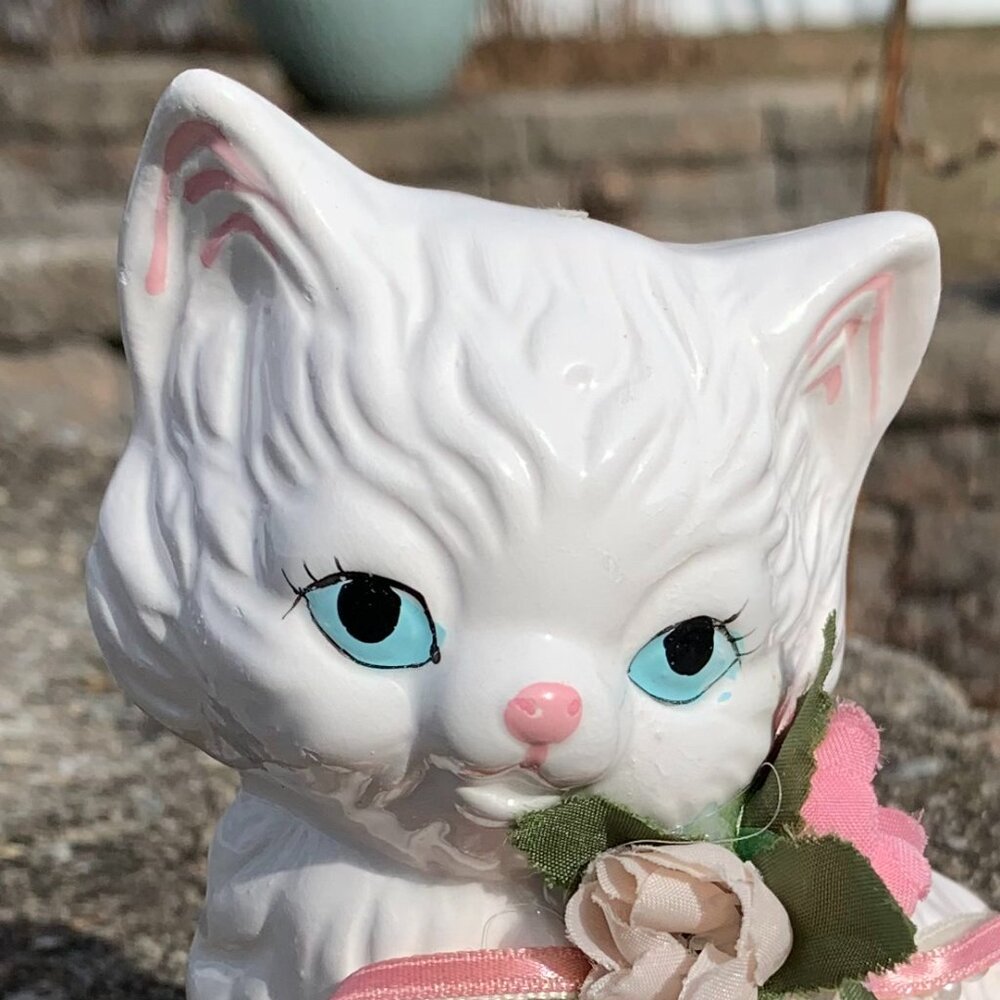 Vtg Albert E. Price Ceramic Cat - Picture 2 of 12